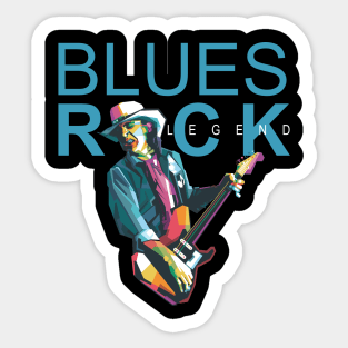 BLUES ROCK LEGEND Sticker